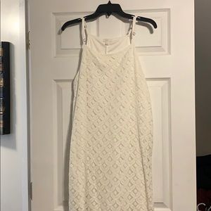 Women’s white lace dress